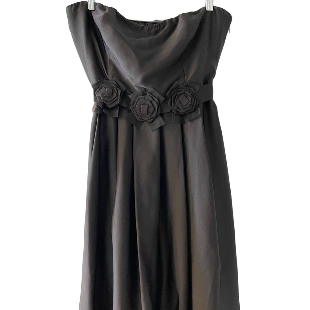 ❤️ The Limited Black Strapless Cocktail Dress - Picture 3 of 12